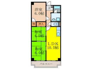 奥田ビル壱号館の物件間取画像